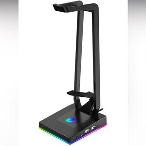 DAREU EH710X Gamer Headset stand with 2 USB ports